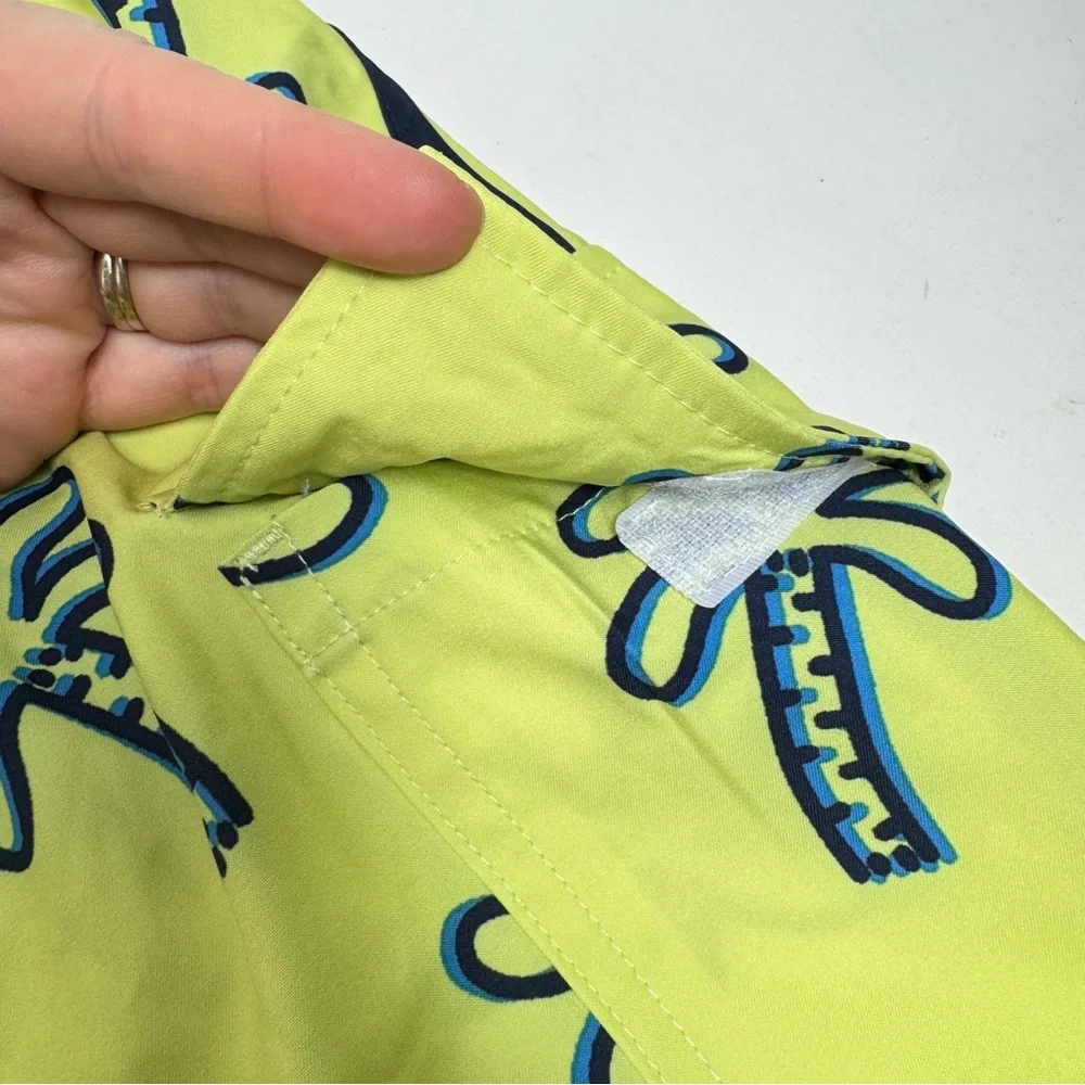 SVRN‎ Sovereign Code Swim Trunks Mens Medium Yellow Hawaiian Board Shorts NEW